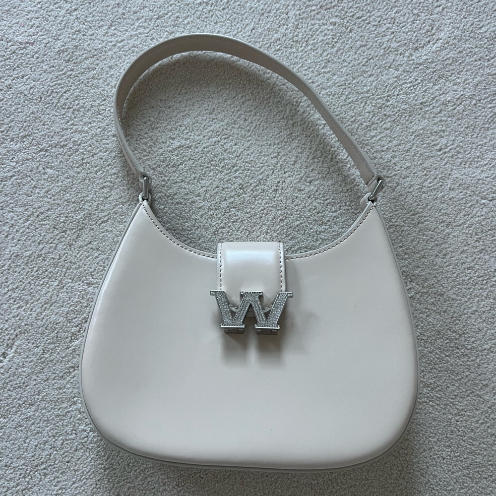 Alexander Wang W Legacy Cream Shoulder Bag